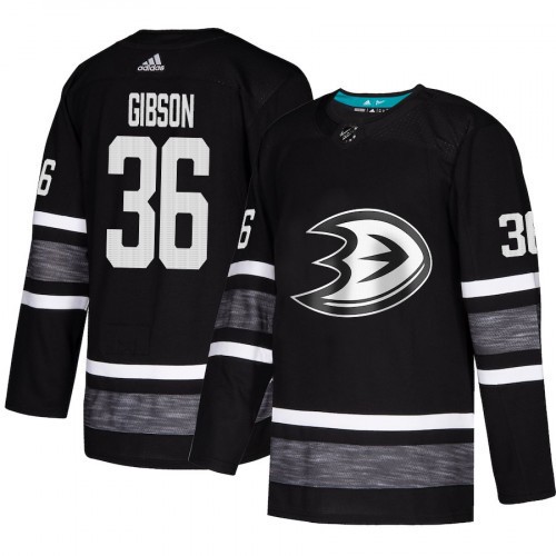 Pánské Anaheim Ducks John Gibson Bílý 2019 All Star hokejové dresy