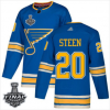 Pánské NHL St. Louis Blues dresy 20 Alexander Steen modrá Alternate 2019 Stanley Cup Final
