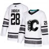 Pánské Calgary Flames Elias Lindholm Černá 2019 All Star hokejové dresy