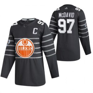 Pánské Edmonton Oilers Connor McDavid Bílý 2020 All Star hokejové dresy