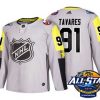 Pánské Los Angeles Kings 91 John Tavares Šedá 2018 All Star hokejové dresy