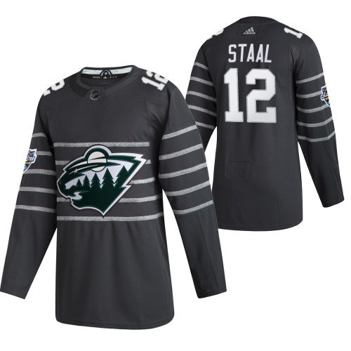 Pánské Minnesota Wild 12 Eric Staal Šedá 2020 All Star hokejové dresy