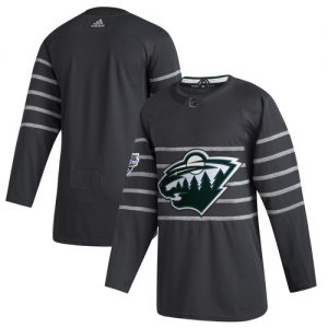 Pánské Minnesota Wild Blank Šedá 2020 All Star Game hokejové dresy