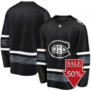 Pánské Montreal Canadiens Černá Blank 2019 All Star Game hokejové dresy