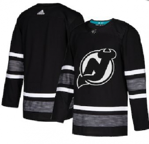 Pánské NHL New Jersey Devils dresy Černá 2019 All Star Game Player hokejové dresy