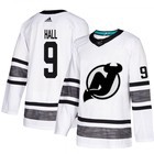 Pánské NHL New Jersey Devils dresy Taylor Hall Bílý 2019 All Star hokejové dresy