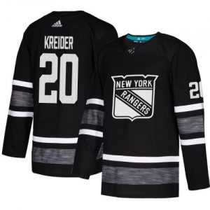 Pánské New York Rangers Chris Kreider Černá 2019 All Star hokejové dresy