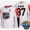 Pánské Edmonton Oilers 97 Connor McDavid Bílý 2018 All Star hokejové dresy