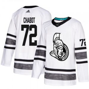 Pánské Ottawa Senators Thomas Chabot Bílý 2019 All Star hokejové dresy