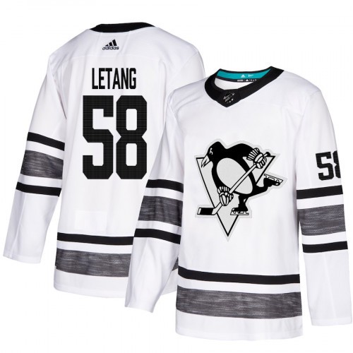 Pánské Pittsburgh Penguins Kris Letang Bílý 2019 All Star hokejové dresy