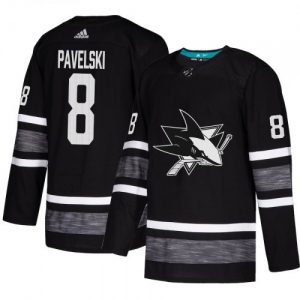 Pánské San Jose Sharks Joe Pavelski Černá 2019 All Star hokejové dresy