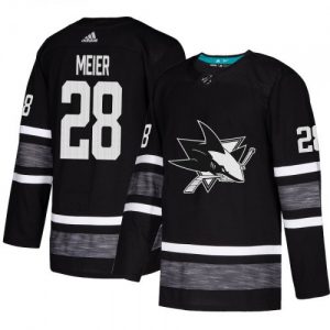 Pánské San Jose Sharks Timo Meier Černá 2019 All Star hokejové dresy