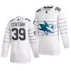 Pánské San Jose Sharks 39 Logan Couture Bílý 2020 All Star Game hokejové dresy