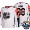 Pánské San Jose Sharks 88 Brent Burns Bílý 2018 All Star hokejové dresy