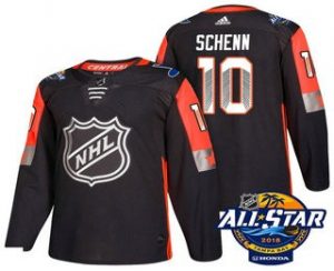 Pánské St. Louis Blues 10 Brayden Schenn Černá 2018 All Star hokejové dresy