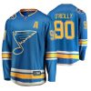 Pánské St. Louis Blues 90 Ryan OReilly 2020 All Star Royal hokejové dresy