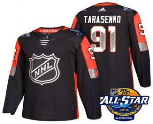 Pánské St. Louis Blues 91 Vladimir Tarasenko Černá 2018 All Star hokejové dresy