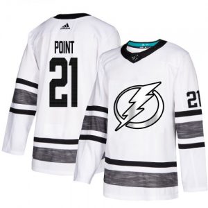 Pánské Tampa Bay Lightning Brayden Point Bílý 2019 All Star hokejové dresy