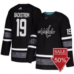 Pánské Washington Capitals Nicklas Backstrom 2019 All Star hokejové dresy