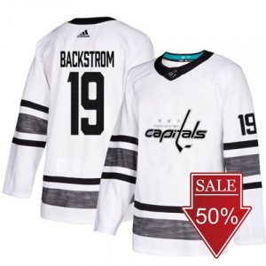 Pánské Washington Capitals Nicklas Backstrom 2019 All Star hokejové dresy