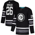 Pánské NHL Winnipeg Jets dresy Blake Wheeler Černá 2019 All Star hokejové dresy