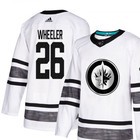 Pánské NHL Winnipeg Jets dresy Blake Wheeler Bílý 2019 All Star hokejové dresy