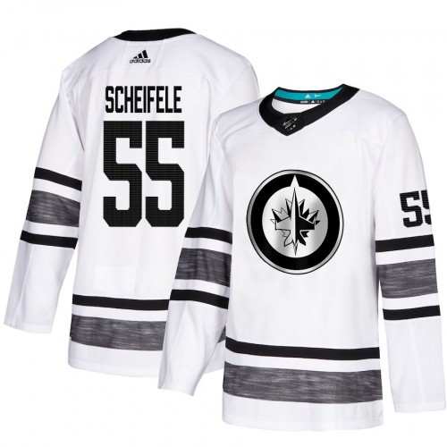 Pánské Winnipeg Jets Mark Scheifele Bílý 2019 All Star hokejové dresy
