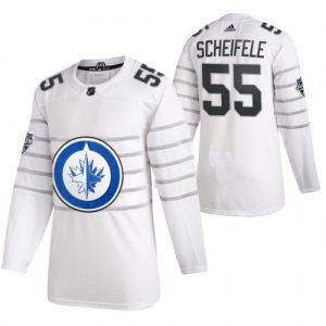 Pánské Winnipeg Jets Mark Scheifele Bílý 2020 All Star hokejové dresy