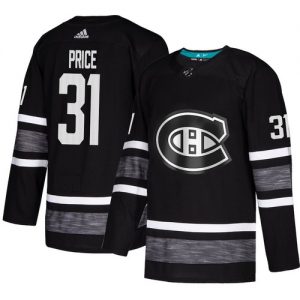 Montreal Canadiens 31 Carey Price Černá 2019 All Star hokejové dresy