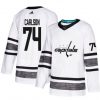 Pánské Washington Capitals 74 John Carlson Bílý 2019 All Star hokejové dresy