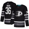Pánské Anaheim Ducks 36 John Gibson Černá 2019 All Star hokejové dresy