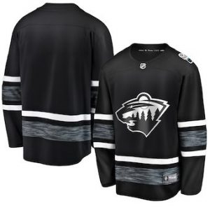 Pánské Minnesota Wild Černá 2019 All Star Game hokejové dresy