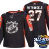 Pánské St. Louis Blues 27 Alex Pietrangelo Černá 2018 All Star hokejové dresy