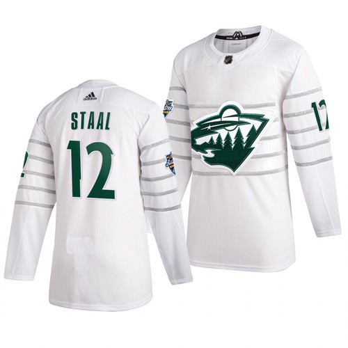 Pánské Minnesota Wild 12 Eric Staal Bílý 2020 All Star Game hokejové dresy