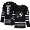 Pánské San Jose Sharks 8 Joe Pavelski Černá 2019 All Star hokejové dresy