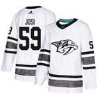 Nashville Predators dresy 59 Roman Josi Bílý 2019 All Star NHL hokejové dresy