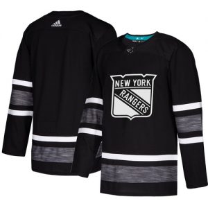 New York Rangers dresy Blank Černá 2019 All Star Game Parley Stitched