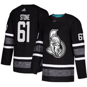 Ottawa Senators 61 Mark Stone Černá 2019 All Star Game Parley hokejové dresy