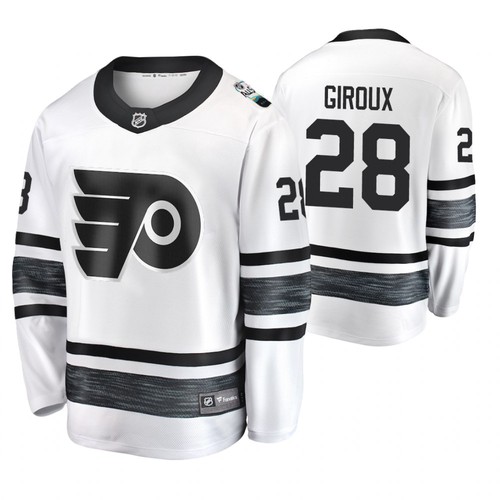 Philadelphia Flyers 28 Claude Giroux hokejové dresy Bílý 2020 All Star hokejové dresy