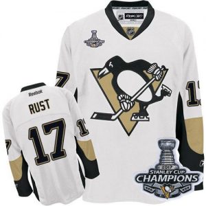 Pittsburgh Penguins dresy 17 Bryan Rust Bílý 2017 Stanley Cup Finals