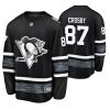 Pittsburgh Penguins dresy 87 Sidney Crosby Černá 2020 All Star hokejové dresy