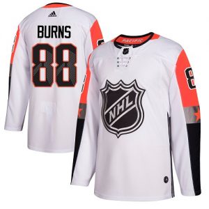 San Jose Sharks dresy 88 Brent Burns Bílý 2018 All Star Pacific Division