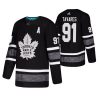 Toronto Maple Leafs dresy 91 John Tavares Černá 2020 All Star hokejové dresy