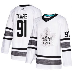 Toronto Maple Leafs 91 John Tavares Bílý 2019 All Star hokejové dresy