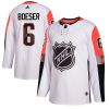 Vancouver Canucks dresy 6 Brock Boeser Bílý 2018 All Star Pacific Division