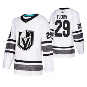 Vegas Golden Knights 29 Marc Andre Fleury Bílý 2020 All Star