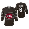 Dětské Montreal Canadiens 6 Shea Weber Šedá 2020 All Star hokejové dresy