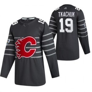 Pánské NHL 2020 All Star Calgary Flames dresy Matthew Tkachuk Šedá 1