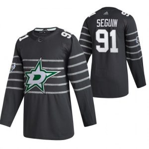 Pánské NHL 2020 All Star Dallas Stars dresy Tyler Seguin Šedá 1