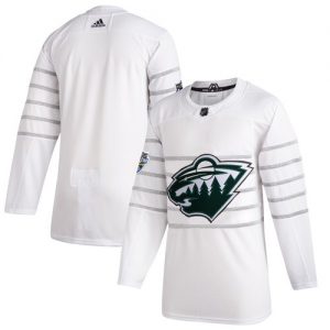 Pánské NHL Minnesota Wild dresy Bílý 2020 All Star Game hokejové dresy